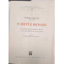 Scritti minori