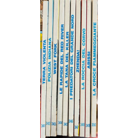 Lotto 10 fumetti Tex (da n° 341 a 350).