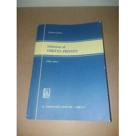 Istituzioni di diritto privato. Ediz. minore