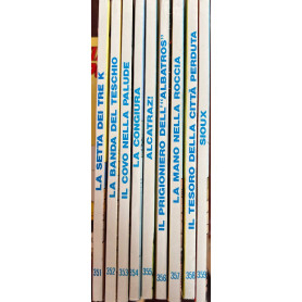 Lotto 9 fumetti Tex (da n°351 a 359).