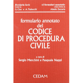 Formulario annotato del codice di procedura civile. Con CD-ROM