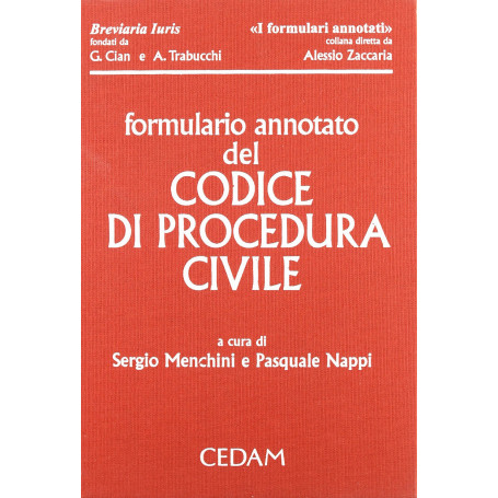 Formulario annotato del codice di procedura civile. Con CD-ROM
