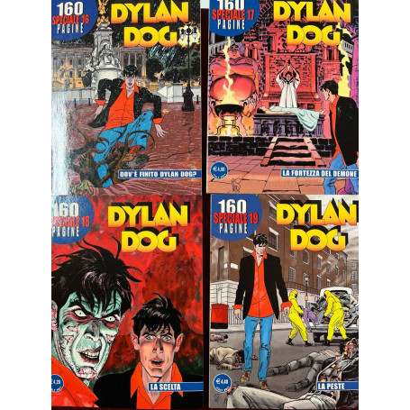 Lotto Dylan Dog Speciale (n° 16-17-18-19).