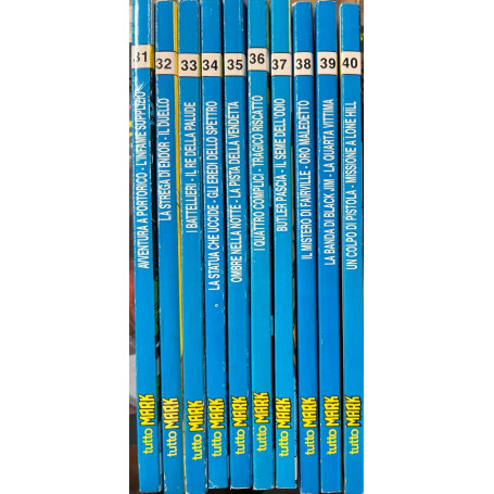 Lotto 10 fumetti Tutto Mark (da n° 31 a 40).