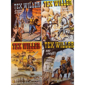 Tex Willer n. 4 volumi.