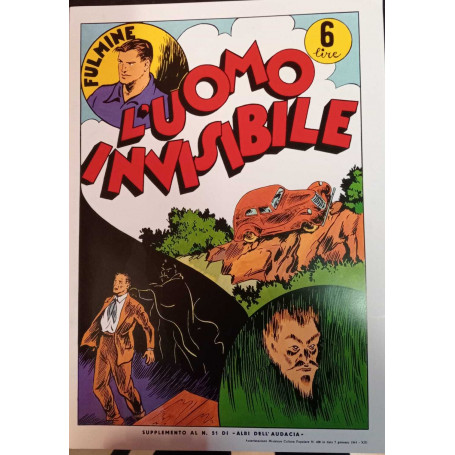 Fulmine. L'uomo invisibile.