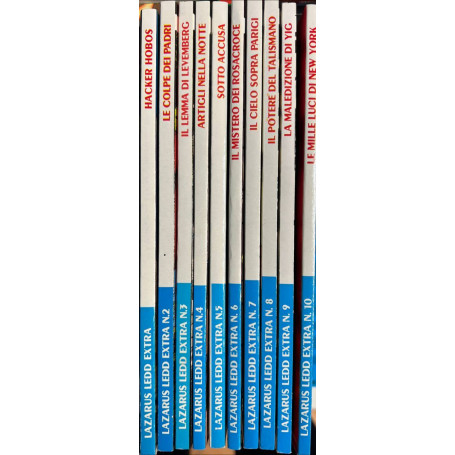 Lotto 10 fumetti Lazarus Ledd Extra (da n° 1 a 10).