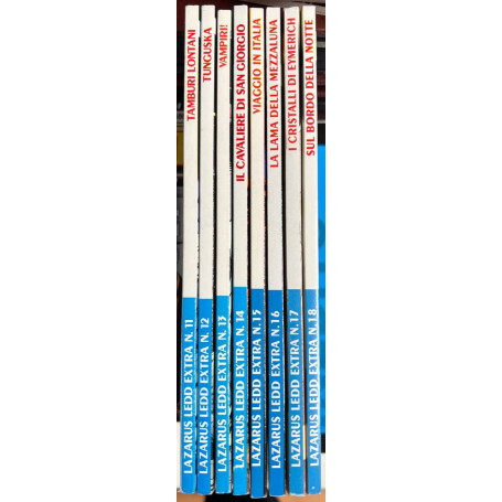 Lotto 8 fumetti Lazarus Ledd Extra (da n° 11 a 18).