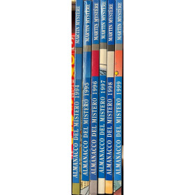 Lotto 6 volumi "Martin Mystere presenta Almanacco del mistero" ( Anni 1994-1995-1996-1997-1998-1999).
