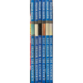 Lotto 6 volumi "Martin Mystere presenta Almanacco del mistero" (Anni 2000-2001-2002-2003-2004-2005).