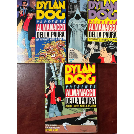 Dylan Dog presenta Almanacco della paura n° 1-2-3.
