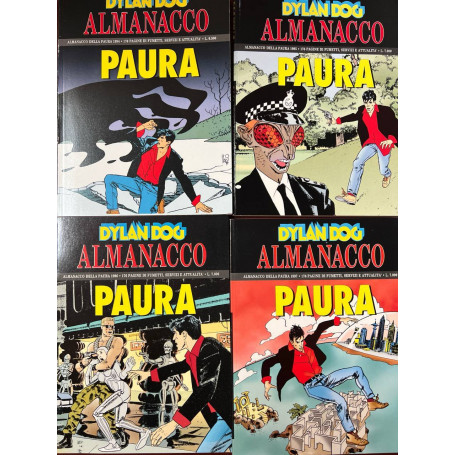 Lotto "Almanacco della paura" (anni 1994-1995-1996-1997).