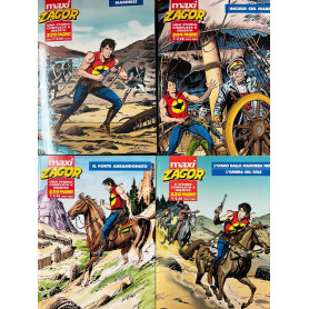 Lotto 4 volumi Maxi Zagor (volumi in foto).