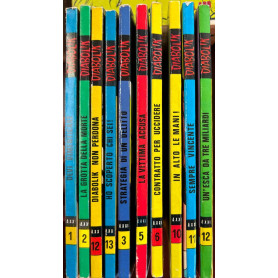 Lotto 10 fumetti Diabolik anni XX (1-2-12-13) XXI (3-5-6-10-11-12).