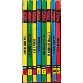 Lotto 8 fumetti Diabolik Anno XLVIII (n° 1-3-5-6-7-9-10-12).