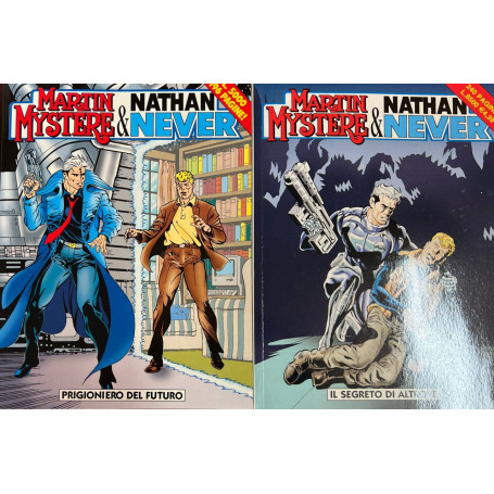 Martin Mystere & Nathan Never. Il segreto di Altrove - Prigioniero del futuro.