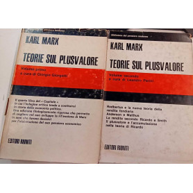 Teorie del plusvalore (due volumi)