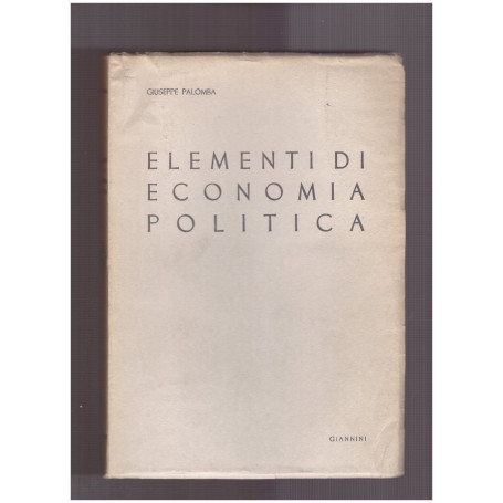 Elementi di economia politica