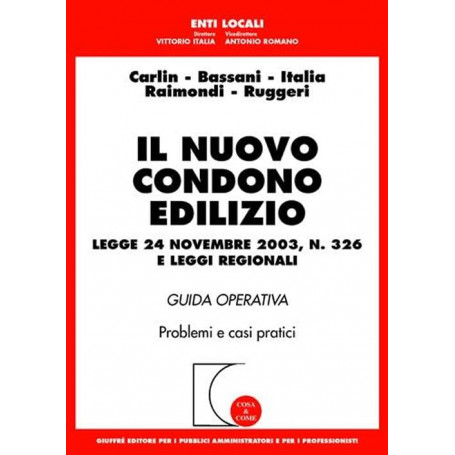 Il nuovo condono edilizio