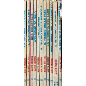 Lotto 11 fumetti Martin Mystere (da n° 131 a 140 con 139 bis).