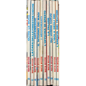 Lotto 10 fumetti Martin Mystere ( da n° 146 a 150 e da n° 156 a 160).