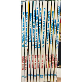 Lotto 11 fumetti Martin Mystere (da n° 201 a 210 con 206 bis).