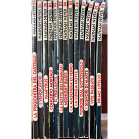 Lotto 13 fumetti Nathan Never (n°24-25-26 e da n° 81 a 90).