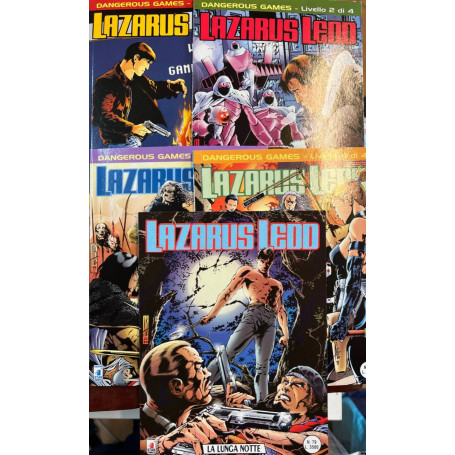 Lotto 5 fumetti Lazarus Ledd (da n° 75 a 79).