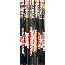 Lotto 10 fumetti Nathan Never (da n° 111 a 120).