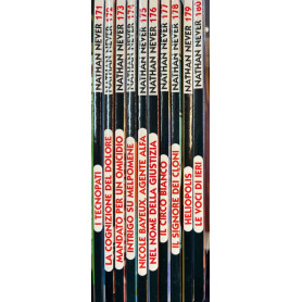Lotto 10 fumetti Nathan Never (da n° 171 a 180).