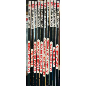 Lotto 10 fumetti Nathan Never (da n° 191 a 200).