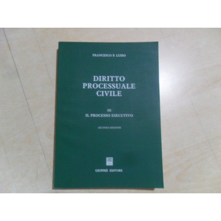 Diritto processuale civile. Il processo esecutivo (Vol. 3)