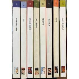 Lotto 8 fumetti "Classici del fumetto di Repubblica" (n°1-2-3-5-6-7-8-10).