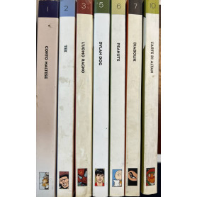 Lotto 7 fumetti "Classici del fumetto di Repubblica" (n° 1-2-3-5-6-7-10).