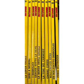 Lotto 10 fumetti Nick Raider (da n° 61 a 70).