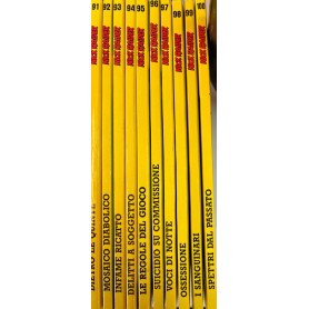 Lotto 10 fumetti Nick Raider (da n° 91 a 100).