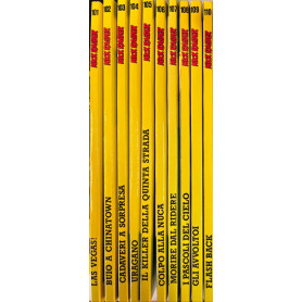 Lotto 10 fumetti Nick Raider (da n° 101 a 110).