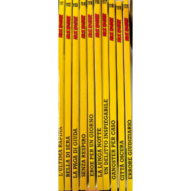 Lotto 10 fumetti Nick Raider (da n° 111 a 120).
