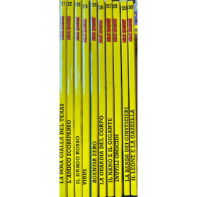 Lotto 10 fumetti Nick Raider (da n° 121 a 130).