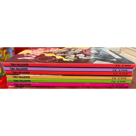 Lotto 6 fumetti Martin Hel (Anno X da n° 1 a 6).