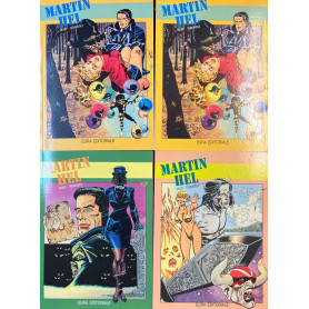 Lotto 4 fumetti Martin Hel (Supplementi Lanciostory n° 7-34 e 2 copie del n° 46).