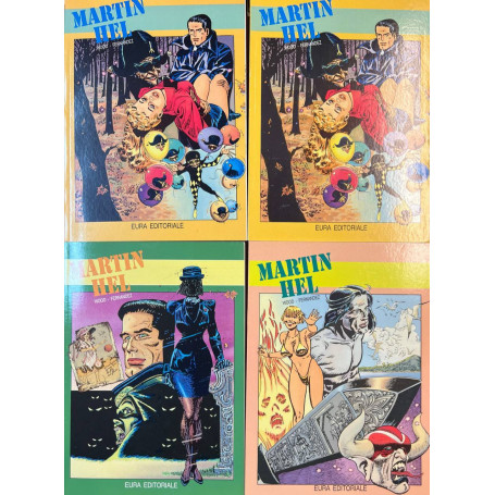 Lotto 4 fumetti Martin Hel (Supplementi Lanciostory n° 7-34 e 2 copie del n° 46).