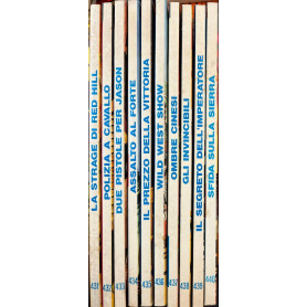 Lotto 10 fumetti Tex (da n° 431 a 440).