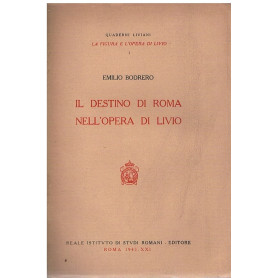 Il destino di Roma nell'opera di Livio