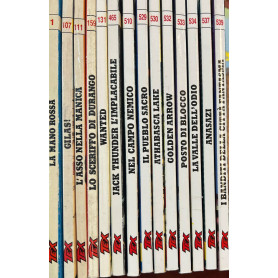 Lotto 14 fumetti Tutto Tex (n° 1-107-111-159-131-465-510-529-530-532-533-534-537-539).