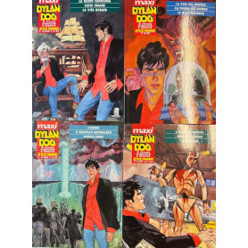Lotto 4 fumetti Maxi Dylan Dog (n° 3-4-5-7).