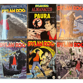 Lotto 6 fumetti vari Dylan Dog (numeri in descrizione).