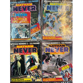 Lotto 4 fumetti Speciale Nathan Never (da n° 1 a 4).