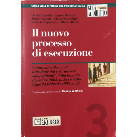 Il nuovo processo di esecuzione