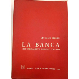 La banca nell'ordinamento giuridico italiano
